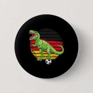 Voetbal Dino Trex Duitse Jersey Duitsland Vlag Voe Ronde Button 5,7 Cm