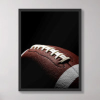 Voetbal donkere dramatische veters Close-up