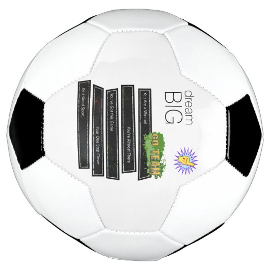 Voetbal Dream Big Go Team (Gedraaid)