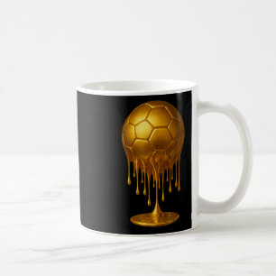Voetbal Drip Drippy Goud Spirit Wear Game Day Jong Koffiemok