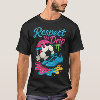 Voetbal Drip Jongens Meisjes Ijsje Drip Met T-shirt