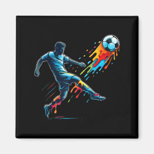 Voetbal drip kids jeugdvoetbal magneet