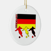 Voetbal Duitsland Keramisch Ornament (Rechts)