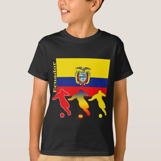 Voetbal Ecuador T-shirt (Voorkant)