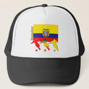 Voetbal Ecuador Trucker Pet