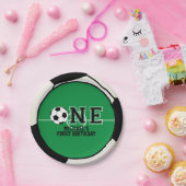 Voetbal Eerste Verjaardagspapier Bord (Feest)