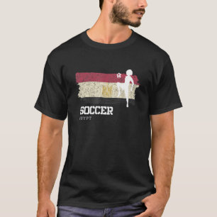 Voetbal Egypte vlag Football vrouwen voetbal meisj T-shirt