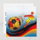 Voetbal en Football Dynamics Kaart (Voorkant / Achterkant)