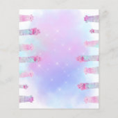 Voetbal- en glitterhuisdieren flyer (Achterkant)