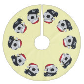 Voetbal- en schoenkerstmis kerstboom rok (Voorkant)