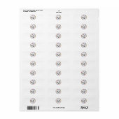 VOETBAL ETIKET (Full Sheet)
