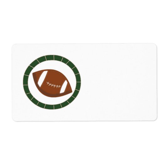 Voetbal Etiket (Voorkant)