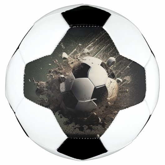 Voetbal exploderen (Voorkant)