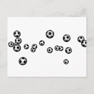 voetbal explosie briefkaart