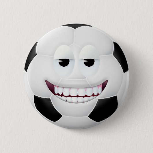 voetbal Face 2 Ronde Button 5,7 Cm (Voorkant)
