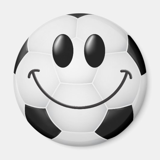 Voetbal Face Magneet (Voorkant)