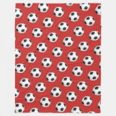 Voetbal Fleece Blanket (Voorkant)