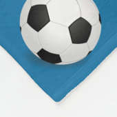 Voetbal Fleece Blanket Deken (Hoek)