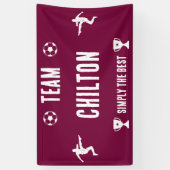 Voetbal Football Accessoires Spandoek (Verticaal)