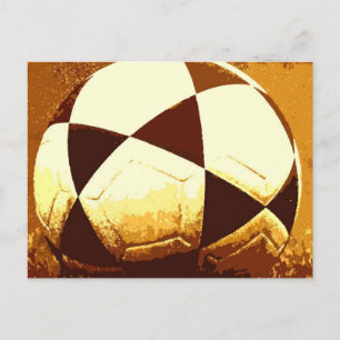Voetbal - Football Ball Briefkaart