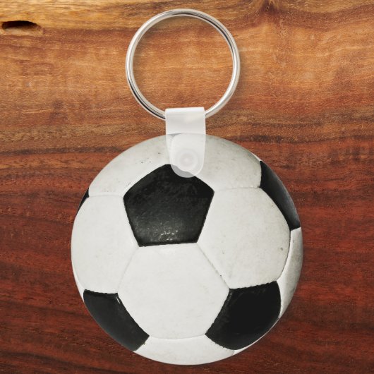 Voetbal/Football Ball Sleutelhanger (Voorkant)