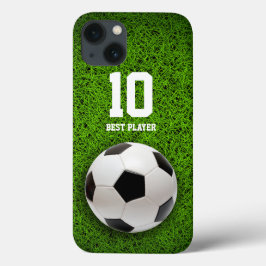 Voetbal | Football Beste speler nr. iPhone 13 Hoesje