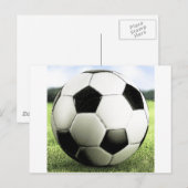 Voetbal - Football Briefkaart (Voorkant / Achterkant)