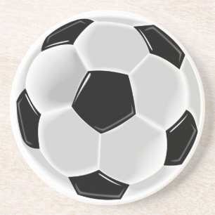 Voetbal/Football Drink Zandsteen Onderzetter