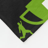 Voetbal Football Fleece Deken (Hoek)