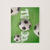 voetbal Football Goal - Puzzle Legpuzzel (Verticaal)