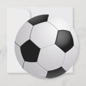 Voetbal/Football Kaart (Achterkant)