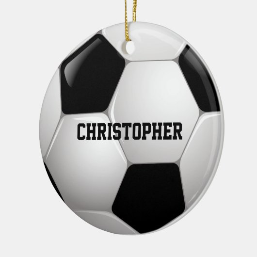 Voetbal Football Keramisch Ornament (Links)