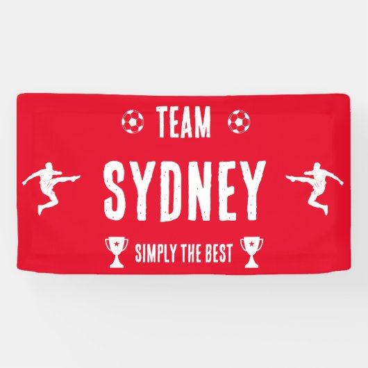 Voetbal Football Kleding Spandoek (Horizontaal)