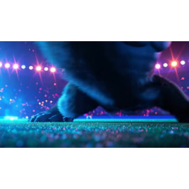 Voetbal Football Megastadion Horloge