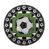 Voetbal (Football) Multi-Target 20 Count Dartboard Dartbord (Voorkant)
