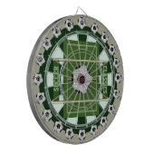 Voetbal (Football) Multi-Target 20 Count Dartboard Dartbord (Voorkant Links)