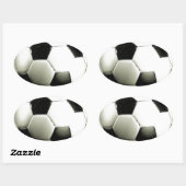 Voetbal - Football Ovale Sticker (Vel)