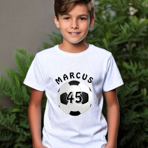 Voetbal Football Player-nummer T-shirt