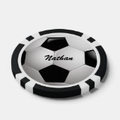 Voetbal  Football Pokerchips (Enkel)