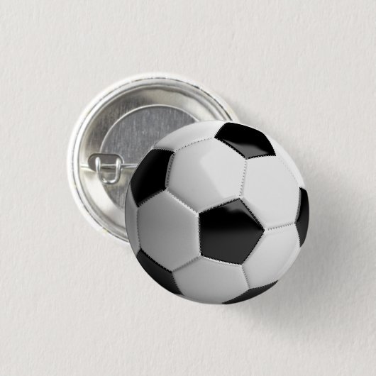Voetbal Football Ronde Button 3,2 Cm (Voorkant /achterkant)