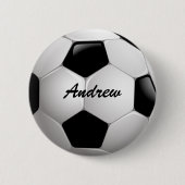 Voetbal  Football Ronde Button 5,7 Cm (Voorkant)