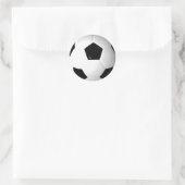 VOETBAL ( FOOTBALL ) RONDE STICKER (Tas)