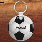 Voetbal  Football Sleutelhanger (Voorkant)