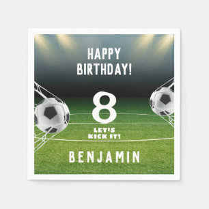Voetbal Football Sport Kids Verjaardag Servet