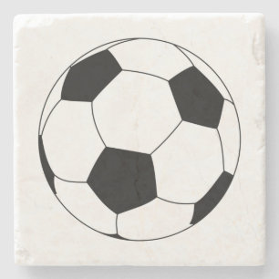 Voetbal (Football) Stenen Onderzetter