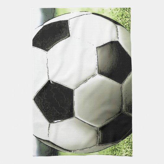 Voetbal - Football Theedoek (Verticaal)