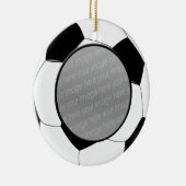 Voetbal foto ornament (Rechts)