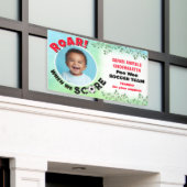 Voetbal Foto Spandoek (Buitenkant Gebouw)