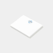 Voetbal Gameday Notities Post-it® Notes (Schuin)