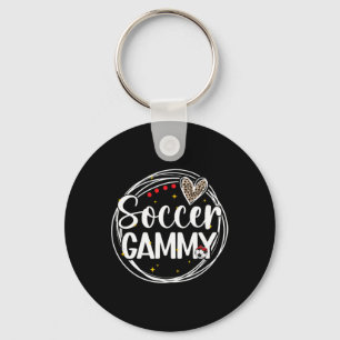 Voetbal Gammy Oma Gammy Van Een Voetballer Gamm Sleutelhanger